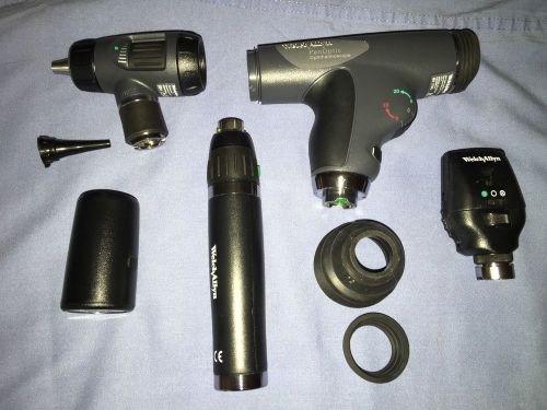 Welch Allyn PanOptic Ophthalmoscope and Macroview Otoscope Kit - COMPLETE