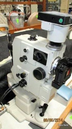 Topcon TRCVT Fundus Camera with Table, Flash Device, and Polaroid Adaptor