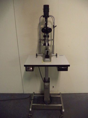 Topcon SL-3D Opthalmic Slit Lamp with Topcon AIT-3 Powered Cart - GREAT!!!