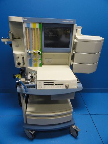 North american drager narkomed 6000 series anaestheis system w/ side drawers for sale