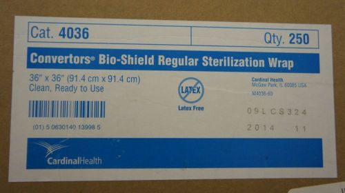 Cardinal Health 4036 Convertors Bio-Shield Regular Sterilization Wrap 36x26&#034;