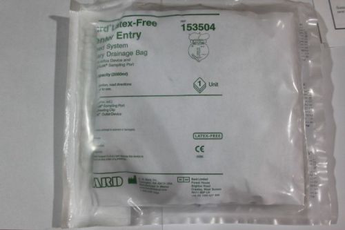 Bard 153509 Center Entry Closed System Urinary Drainage Bag 2000ml (exp 12/2018)