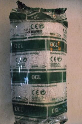 Plaster Bandage 5&#034; X 5 YRDS Extra Fast Setting by OCL ( Pack of  4 )