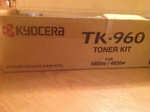 (3) Kyocera Toners /Kit TK-960, for 4800 w/4820W/2 boxes, only 3 cartilages /NEW