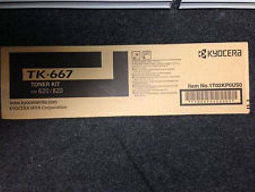 Kyocera OEM TK-667 Toner Kit For Taskalfa 620/820 - SAME DAY SHIPPING