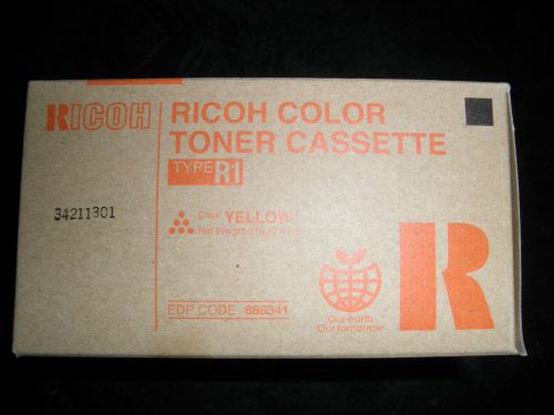 Genuine Ricoh Color Toner Cassette Type R1 YELLOW 888341 3245C 3235C 3228C