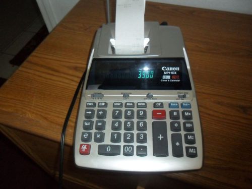 Canon MP11DX 2 Color Heavy Duty Printing Calculator. Business,Tax Function
