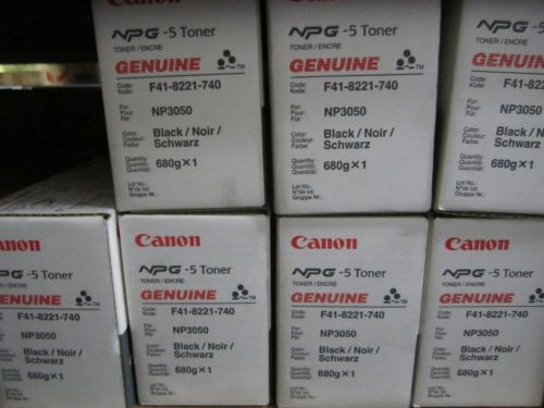 Lots 7 Genuine / OEM Canon F418201000 1376A003AA NPG-5 Toner Black NP 3030 3050