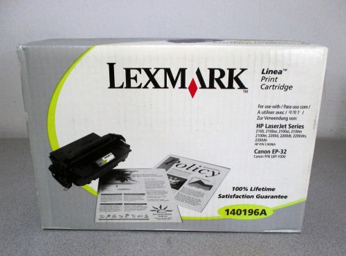 Lexmark 140196A Linea Print Cartridge For Use With HP &amp; Canon