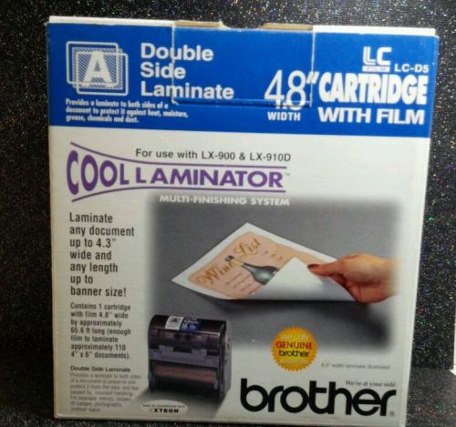 Brother LC-D5 Laminate Cartridge Double Side Film 4.8  LX-900 &amp; Lx-910D