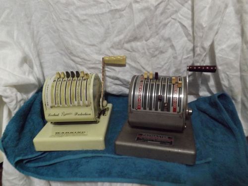 Paymaster check writer x-550 and 400 series 2 check writers $34 for sale