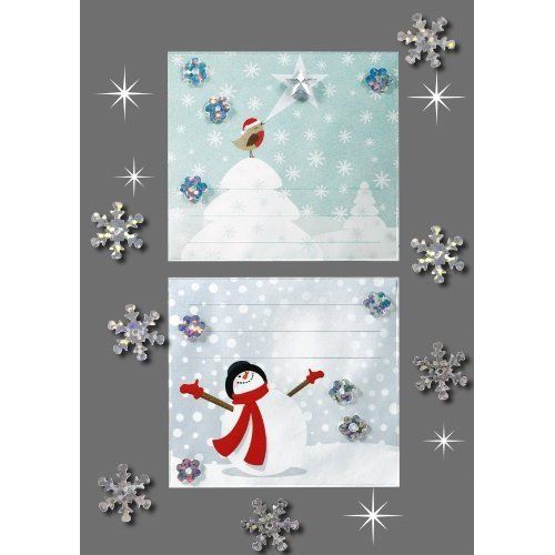 Sigel CS211 105x148mm Memory Delight Christmas Stickers with 3D Effect