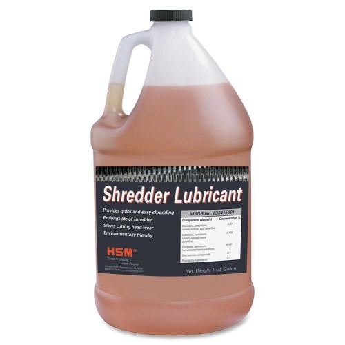 Hsm Of America, L.L.C. Shredder Lubricant, One Gallon [ID 145390]