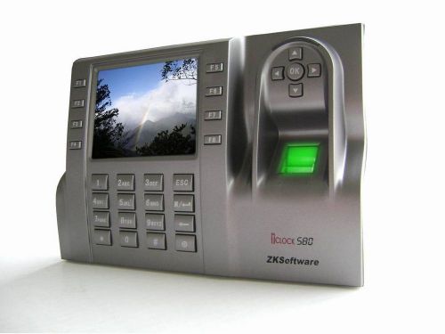 Zksoftware iclock580 time attendance fastest fingerprint matching access control for sale