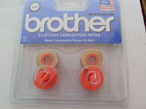 Brother 3010 2 Pack Lift-Off Correction Tapes New in Package!