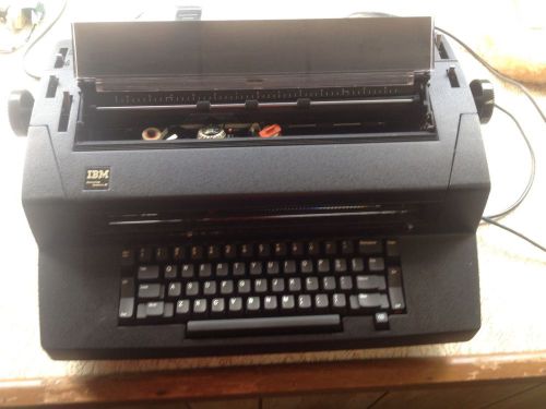 Used Vintage IBM Selecteic III 3 Three Correcting Electric Typewriter Black