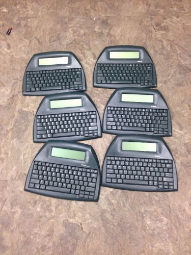 (LOT of 6) AlphaSmart Neo Keyboard Word Processor