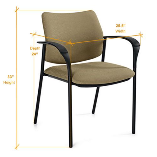 Office guest chairs - sidero for sale