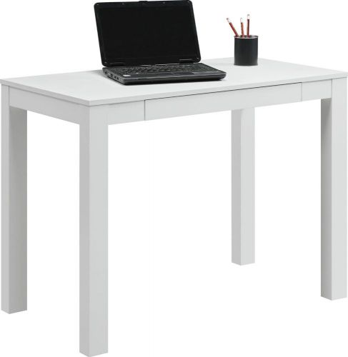 Altra Parsons Computer Desk w/ Drawer WHITE PERFECT HOME COLLAGE for Christmas