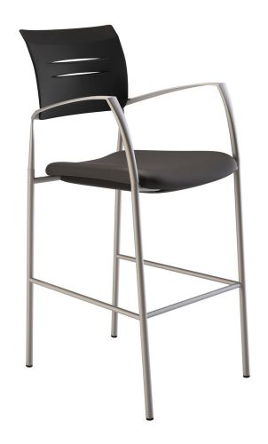 Compel Office Furniture Octiv Stool with Fabric Seat