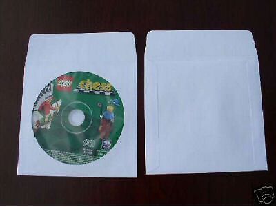 200 cd dvd paper sleeve w/ window and flap psp10 for sale