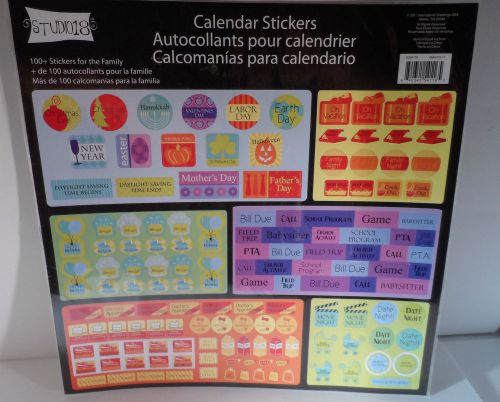 Calendar Stickers By Studio 18 ~  New Unopened Package