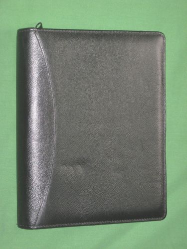 CLASSIC ~1.25&#034;~ 3 Ring ~ LEATHER Day Runner Planner BINDER Franklin Covey  8932