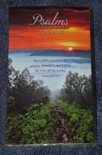 Psalms 2 Year 2015-2016 Pocket Planner Calendar Vinyl Cover Organizer