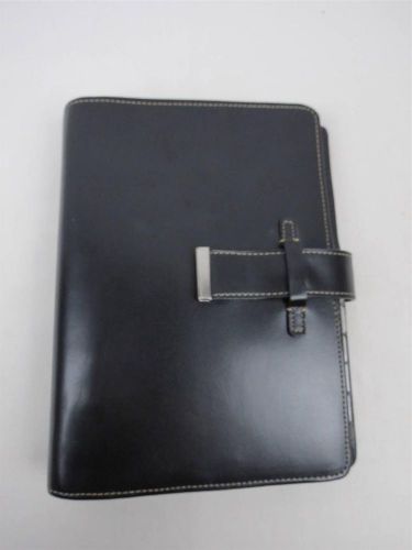 Black 28919.574 Genuine Leather Franklin Covey Classic Planner Organizer