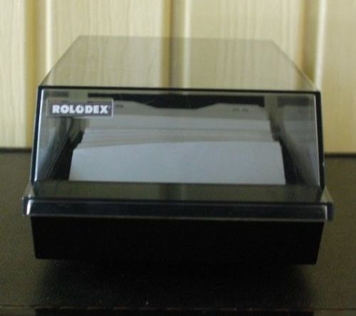 Rolodex Business Card File System Model CBC-200 with 46 transparent Sleeves