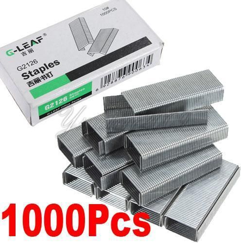 1000pcs Staples NO 10 For Stapler Office Home School Precision Box 25x8.4x5mm