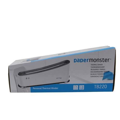 Papermonster TB220 Personal Thermal Binding Machine - 399955 Free Shipping