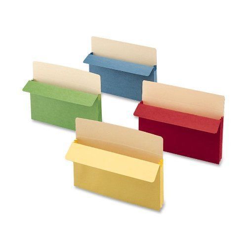 Smead 73890 Assortment Colored File Pockets - Letter - 8.50&#034; X 11&#034; - (smd73890)