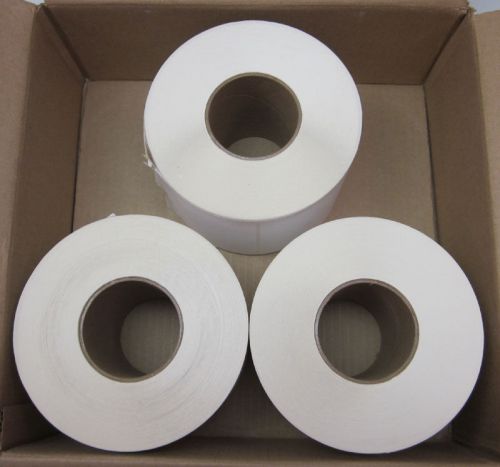 3 new rolls pol-5x4-300-53988 5&#034; x 4&#034; thermal label for sale