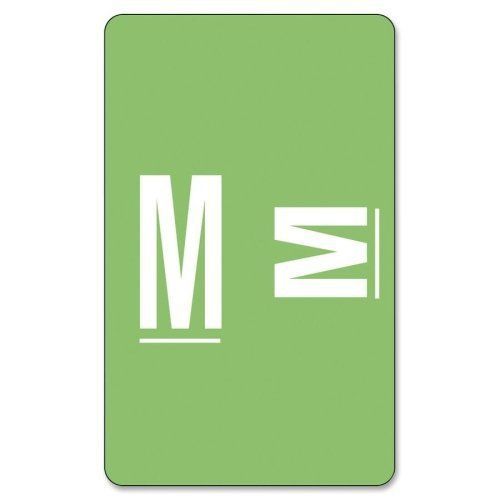 Smead 67183 Light Green Alphaz Accs Color-coded Alphabetic Label - M (smd67183)