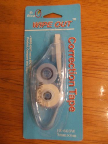 Correction Tape Typewriter Be Sharp Brand Wipe Out Sealed In Package 5mm x 6m