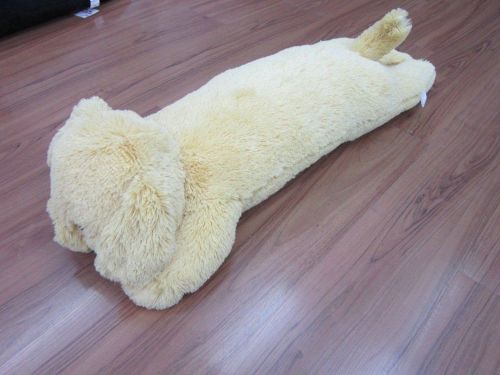 Dog Long Pillow (Beige) 26 x 13&#034; (Tokyo Japanese Lifestyle Exclusive)