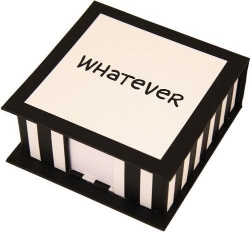 Our Name is Mud WHATEVER Desk Memo Holder Great for office Gift for colleagues