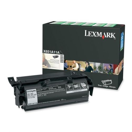 Lexmark - bpd supplies x651a11a x65x return prog print cart for sale