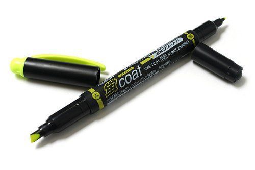 Tombow Double-Sided Highlighter Yellow WA-TC 91(Japan Import)