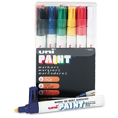 Uni-ball Uni-paint Oil Based Medium Marker - Medium Marker Point Type - (63631)