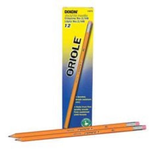 Dixon Ticonderoga Oriole Pencil #2 144 Count Box