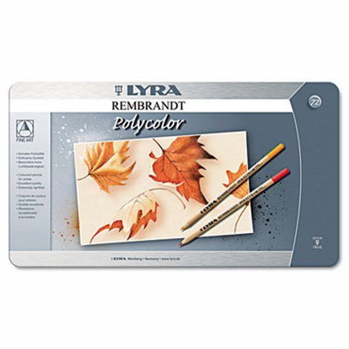 Lyra Artist Colored Woodcase Pencils, Assorted, 72 per Pack (DIX2001720)
