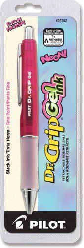 Pilot dr. grip rollerball pen - 0.7 mm pen point size - black ink - (pil36262) for sale