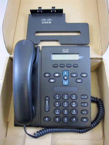 Cisco CP-6921-C-K9 Unified IP Phone Black New #19046