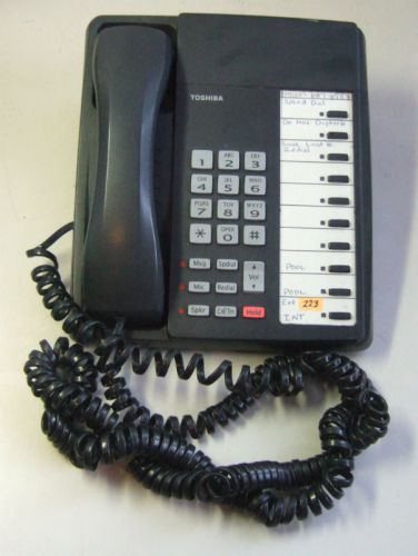 LOT OF 7 - Toshiba DKT3010-S Corded Telephones.           GUARANTEED &amp; INSURED
