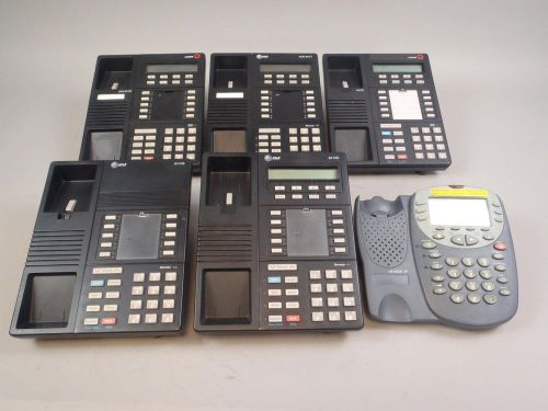 Lot of (23) business phone bases at&amp;t lucent avaya - used for sale