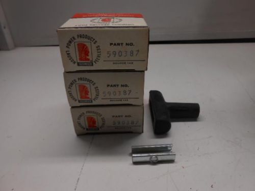 NOS TECUMSEH 590387 UNIVERSAL STARTER RECOIL T HANDLE (LOT OF 3)    -18L3