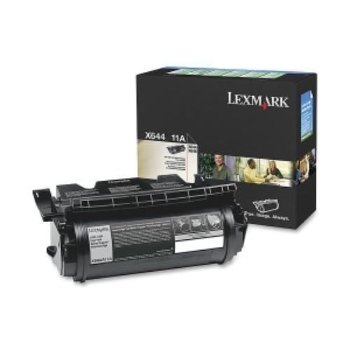 Lexmark X644A11A Black Return Program Toner Cartridge