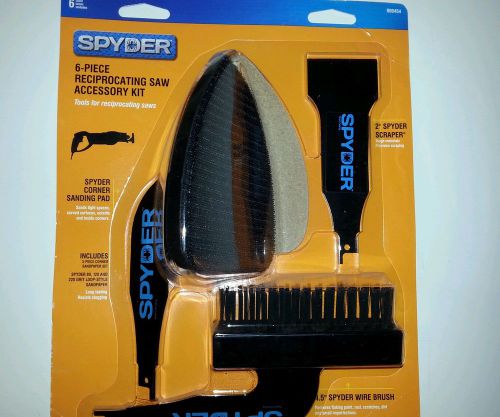 Spyder 6-Piece Reciprocating Saw Accessory Kit